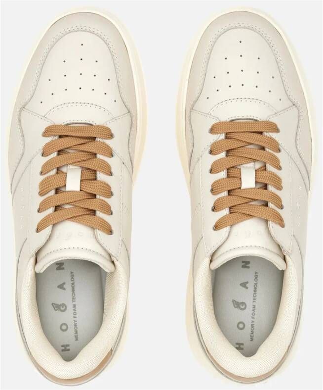 Hogan Urban Chic Skyscraper Sneakers Beige Dames