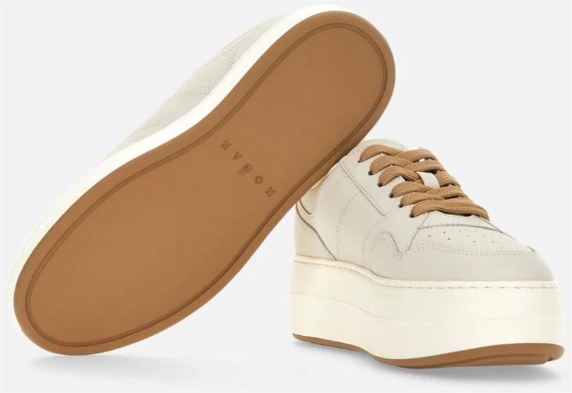 Hogan Urban Chic Skyscraper Sneakers Beige Dames