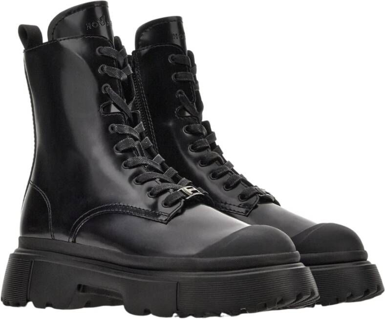 Hogan Veterschoenen Zwart Dames