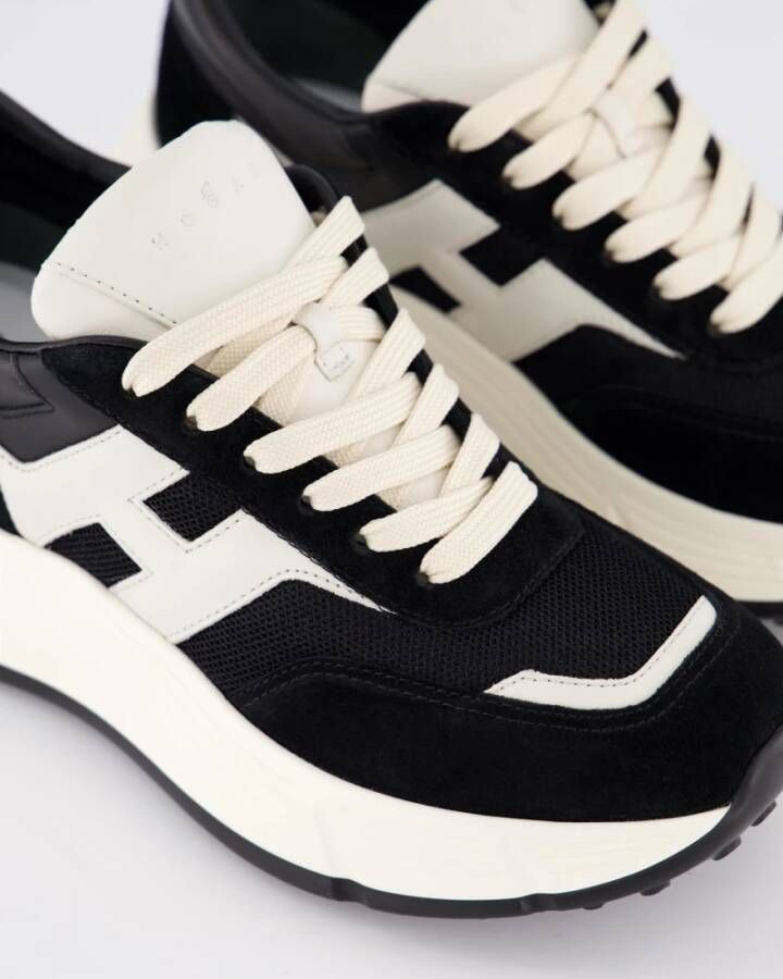 Hogan Veterschoenen voor dames Black Dames