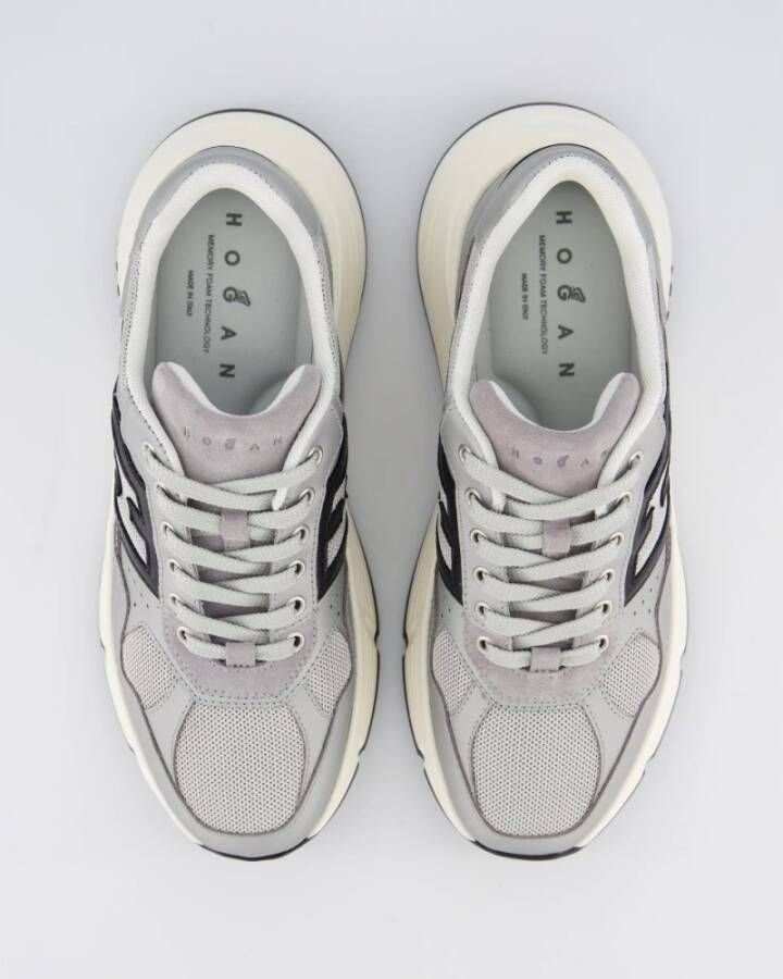 Hogan Veterschoenen voor dames Gray Dames