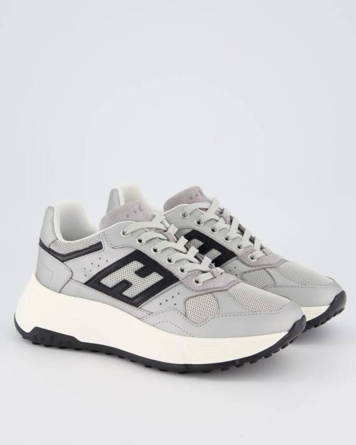 Hogan Veterschoenen voor dames Gray Dames