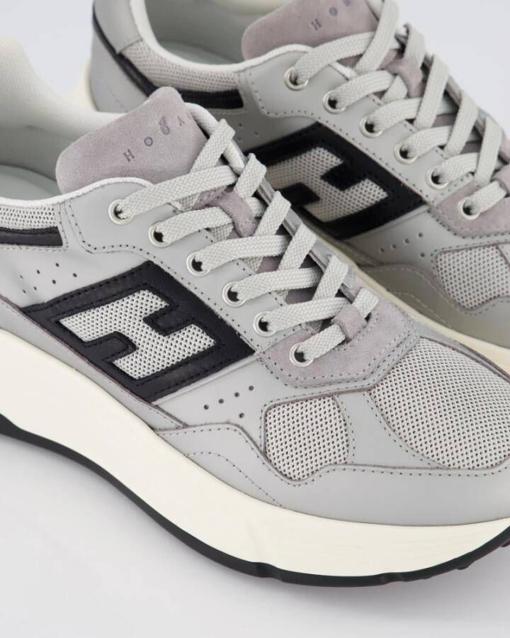 Hogan Veterschoenen voor dames Gray Dames