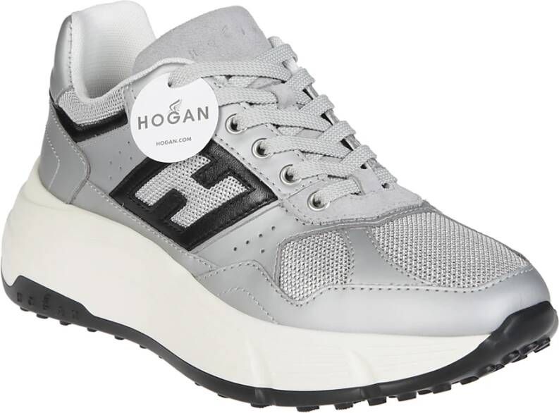 Hogan Veterschoenen voor vrouwen Gray Dames