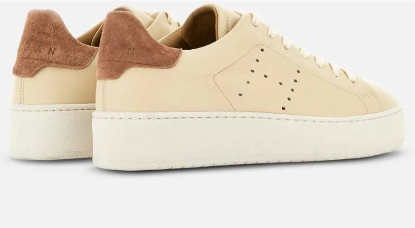 Hogan Vintage Stijl Beige Sneakers Beige Dames