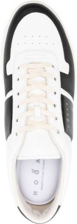 Hogan Wit Zwart Multi Sneakers Multicolor Heren