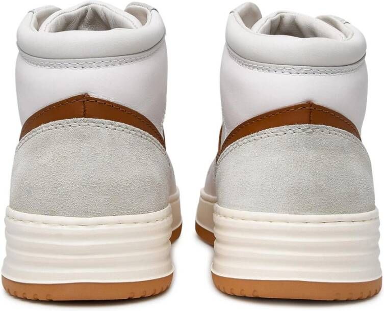 Hogan Witleren Sneaker H630 Beige Heren