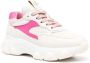 Hogan Wit Roze Veterschoenen Hyperactive Ss23 Multicolor Dames - Thumbnail 2