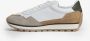 Hogan Witte Beige Suède Leren Hardloopschoenen White Heren - Thumbnail 4