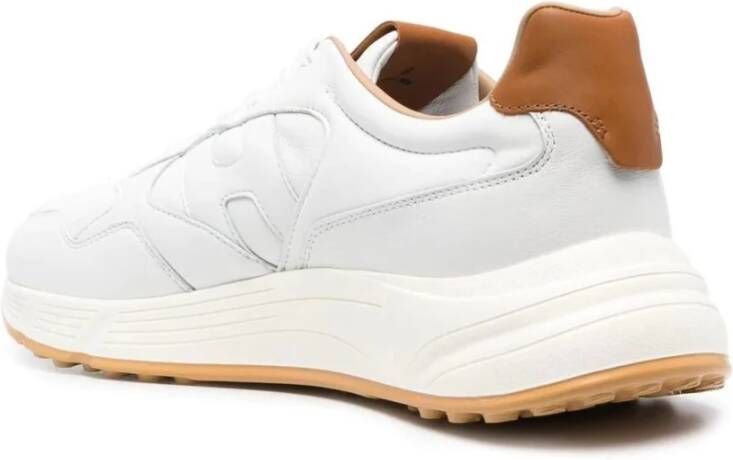 Hogan Witte Casual Sneakers met Rubberen Zool White Heren