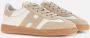 Hogan Witte en beige leren sneakers White Dames - Thumbnail 2