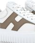 Hogan Witte en beige sneakers voor heren White Heren - Thumbnail 2