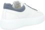 Hogan Witte en Blauwe H-Stripes Leren Sneakers White Heren - Thumbnail 5