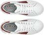 Hogan Witte en rode leren sneakers met strepen White Dames - Thumbnail 3