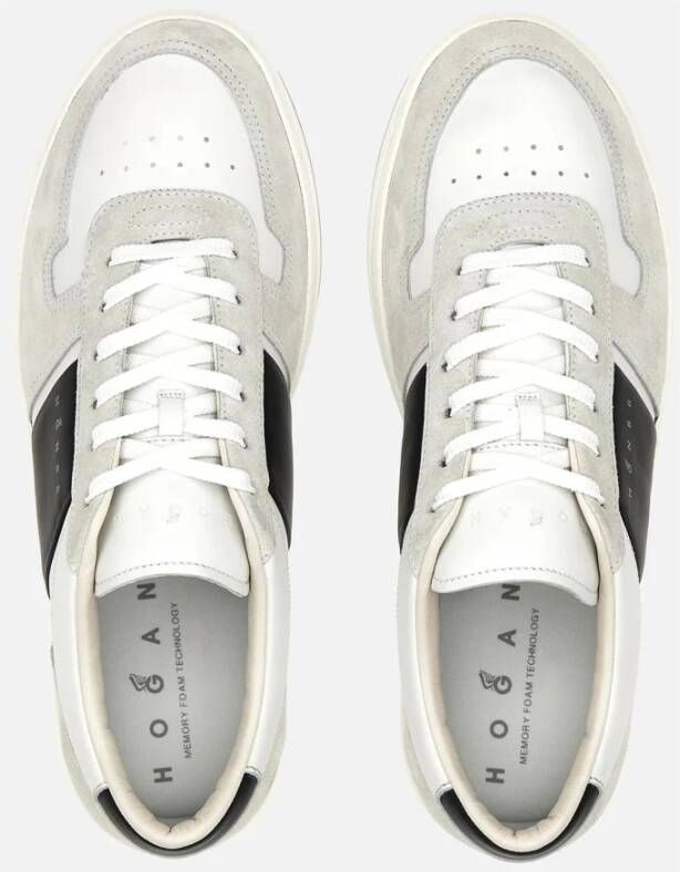 Hogan Witte H-Tv Sneakers met Memory Foam White Heren