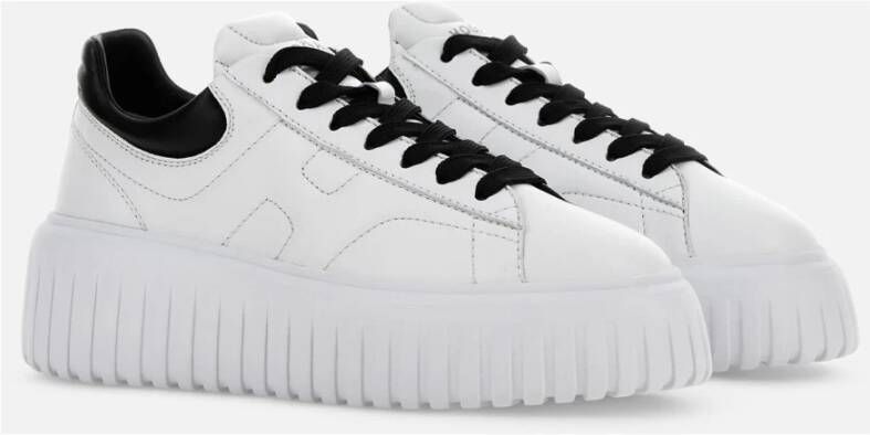 Hogan Witte Hoge Sneakers White Dames