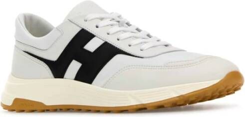 Hogan Witte Hyperlight Leren Sneakers White Heren