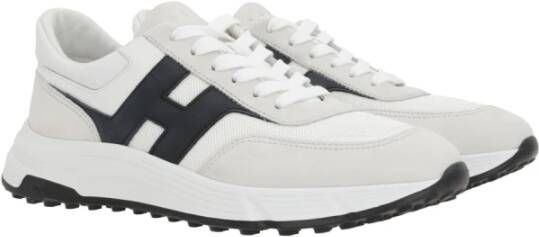 Hogan Witte lage sneakers met H-detail White Heren