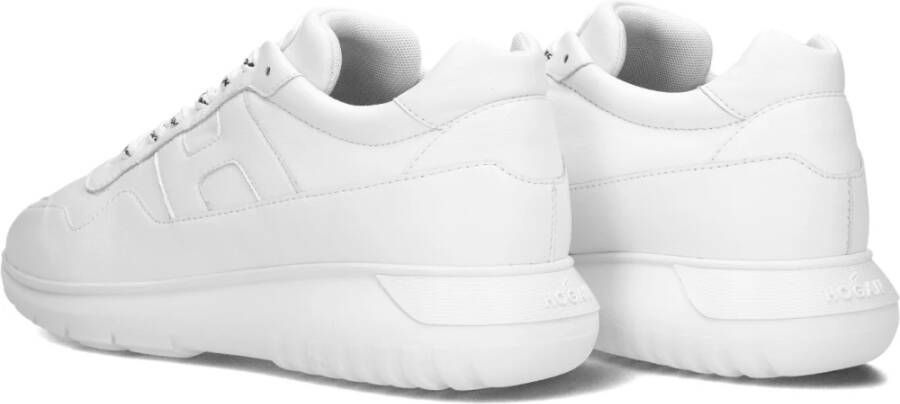 Hogan Witte Leren Heren Sneakers White Heren