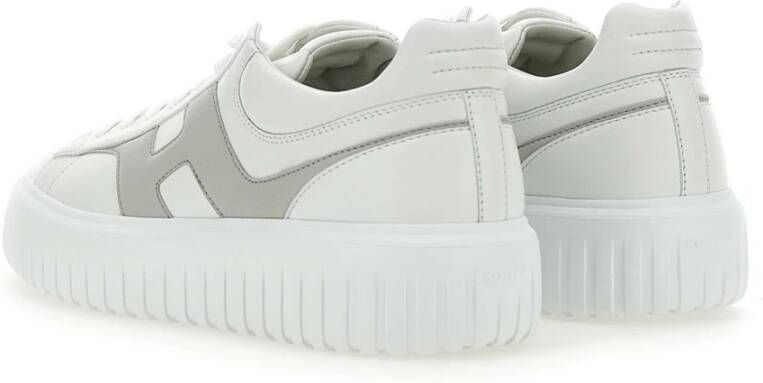 Hogan Witte Leren Heren Sneakers White Heren