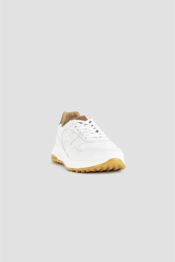 Hogan Witte Leren Hyperlight Sneakers White Heren