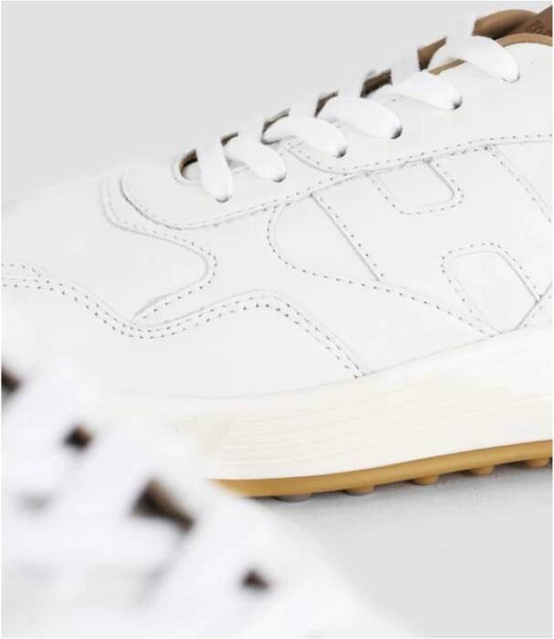 Hogan Witte Leren Hyperlight Sneakers White Heren