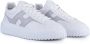 Hogan Witte Leren Sneakers Contrast Logo White Heren - Thumbnail 4