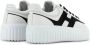 Hogan Witte Leren Sneakers met Contrasterende H White Dames - Thumbnail 3