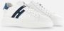 Hogan Witte Leren Sneakers Memory Foam White Heren - Thumbnail 2