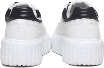 Hogan Witte Leren Sneakers Memory Foam Zool White Dames