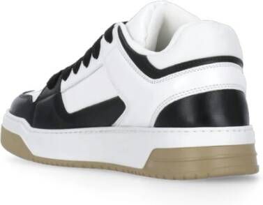 Hogan Witte Leren Sneakers met Ademende Details White Heren