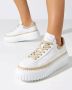 Hogan Witte leren sneakers met beige suède White Dames - Thumbnail 3