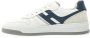 Hogan Witte Leren Sneakers met Blauwe Details White Heren - Thumbnail 3