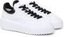 Hogan Witte Leren Sneakers met Geheugenschuim White Dames - Thumbnail 2