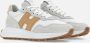 Hogan Witte leren sneakers met geheugenschuim White Dames - Thumbnail 2