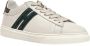 Hogan Witte Leren Sneakers met Groen Logo White Heren - Thumbnail 2