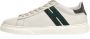 Hogan Witte Leren Sneakers met Groen Logo White Heren - Thumbnail 3