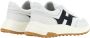 Hogan Witte Leren Sneakers met H-Detail White Heren - Thumbnail 3