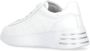 Hogan Witte Leren Sneakers met Lurex Details White Dames - Thumbnail 4