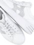 Hogan Witte Leren Sneakers met Lurex Details White Dames - Thumbnail 6