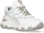 Hogan Witte Leren Sneakers met Metalen Inzetstukken White Dames - Thumbnail 2