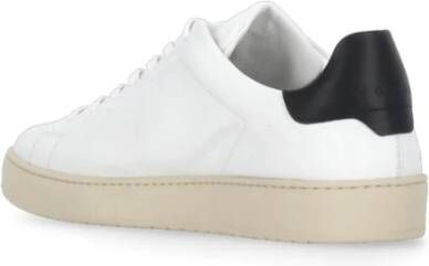 Hogan Witte Leren Sneakers met Openwerkdetails White Heren