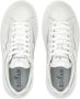 Hogan Witte Leren Sneakers Metallic Finish White Dames - Thumbnail 6