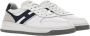 Hogan Witte Leren Sneakers Retrostijl White Heren - Thumbnail 2