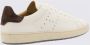 Hogan Witte Leren Sneakers Ronde Neus Beige Heren - Thumbnail 2