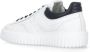 Hogan Witte Leren Sneakers Ronde Neus Iconische H White Heren - Thumbnail 4