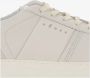 Hogan Witte Leren Sneakers Ronde Neus Vetersluiting White Heren - Thumbnail 5