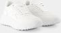 Hogan Witte Leren Sneakers Ronde Neus White Dames - Thumbnail 2