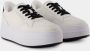 HOGAN Lage Sneakers Dames H670 Allacciato Maat: 36 Materiaal: Leer Kleur: Wit - Thumbnail 2