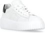 Hogan Witte Leren Sneakers voor Vrouwen White Dames - Thumbnail 3